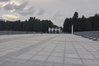 680-metrowe ogrodzenie na pl. Piłsudskiego w Warszawie