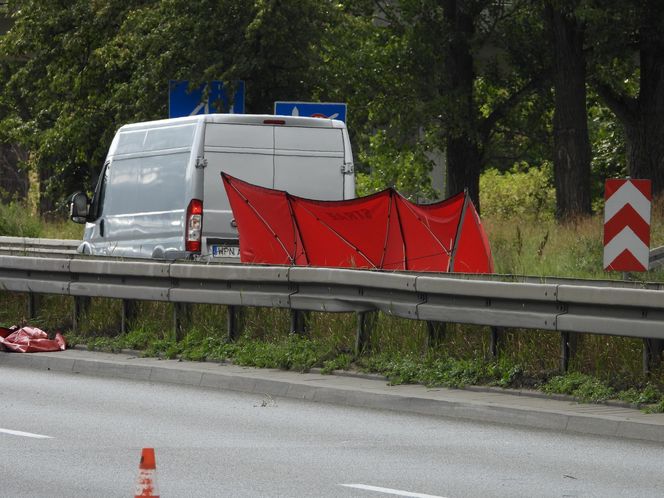  Śmiertelny wypadek motocyklisty na Wisłostradzie