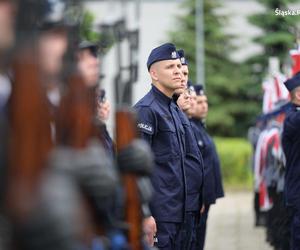 Uroczyste ślubowanie 69 nowych policjantów  w Oddziale Prewencji Policji w Katowicach