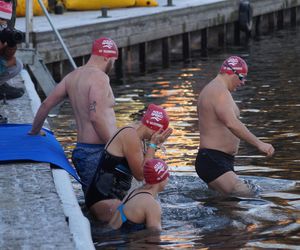 Wskoczyli do lodowatej Brdy! Za nami zawody FOCUS Ice Swimming Bydgoszcz Festival 2024