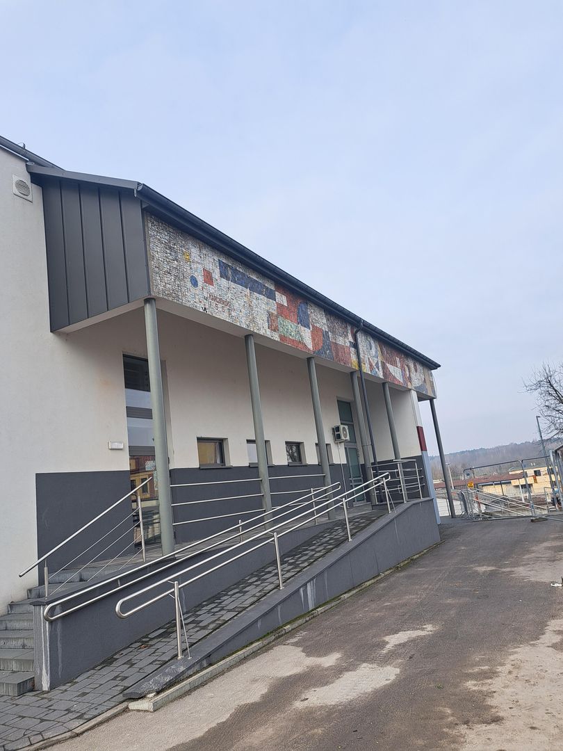 Mozaika na Centrum Kultury w Sędziszowie. Fot. Arkadiusz Chyla