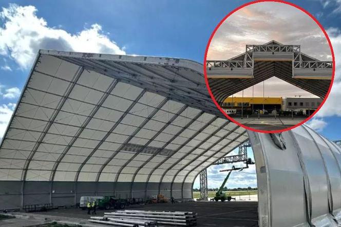 Tu będą sprawdzać Airbusy. Budują nowy hangar na gdańskim lotnisku 