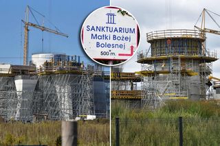 Ten pomnik Maryi będzie miał 55 metrów. Co za widok na budowie!