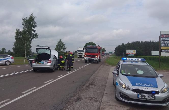 Wypadek Białystok - Augustów 28.05.2019