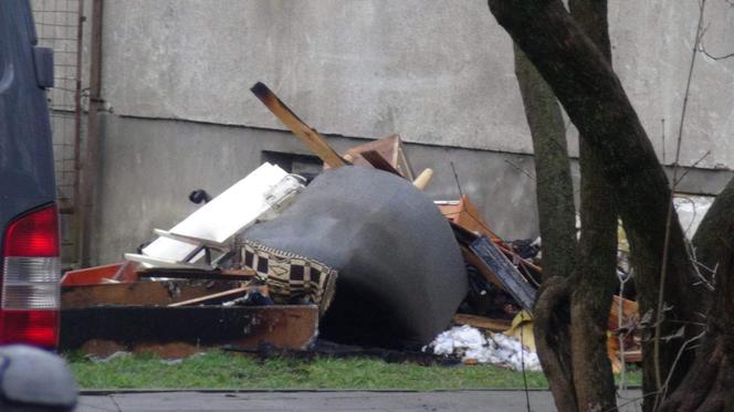 Tragiczny pożar na Grochowie. Nie żyje mężczyzna