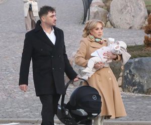 Danuta Martyniuk z ukochanym wnukiem Florianem