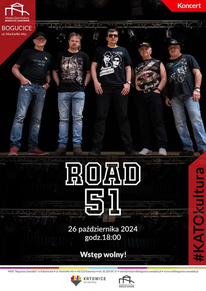 Koncert grupy Road 51 - sobota 26 października