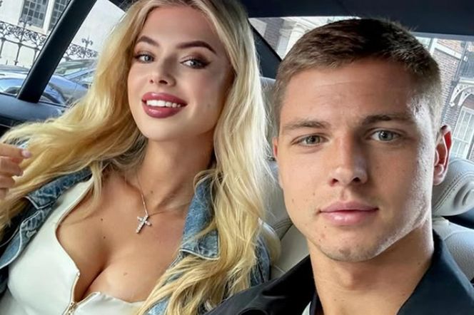 Szachtar - Legia. Blondwłosa piękność kibicuje rywalom Legii! Na jej widok robi się gorąco jak w hucie 