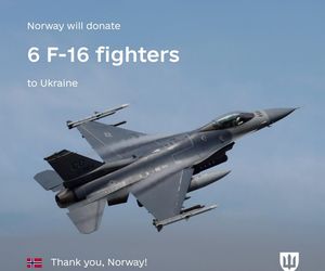 Wojna w Ukrainie. F-16 