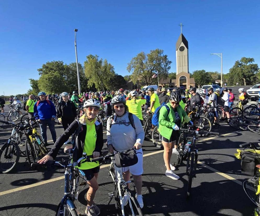 Polonijni pielgrzymi pojechali rowerami do Indiany