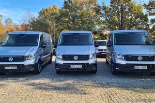 Volkswagen Crafter przeznaczony do przewozu osób zatrzymanych