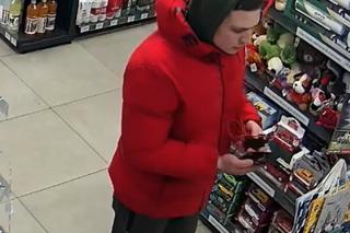 Złodziej zaatakował na stacji paliw w Bydgoszczy. Policjanci szukają go i pokazują zdjęcia
