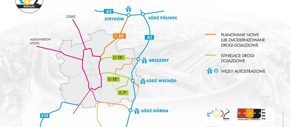 1. Dojazdy do autostrady