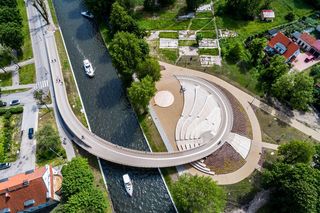 Giżycko nazywane stolicą żeglarstwa i mazurską Bregencją