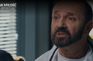 M jak miłość odc. 1682. Piotrek (Marcin Mroczek), lekarz (Jerzy Mazur)