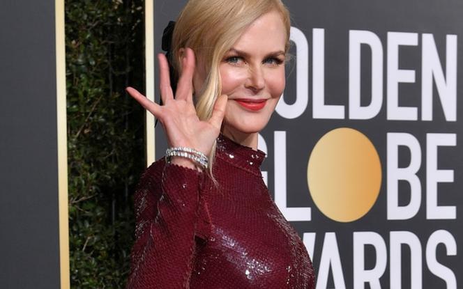 Nicole Kidman na gali Złote Globy 2019