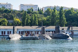 Rosyjski okręt podwodny Noworosyjsk