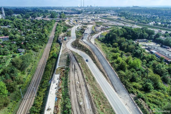 Węzeł Mistrzejowice - budowa. Zobacz jak powstaje jeden z najbardziej skomplikowanych obiektów na S7