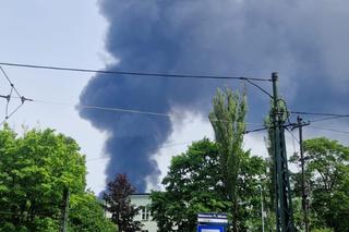 Pożar w Siemianowicach Śląskich. Płonie składowisko odpadów