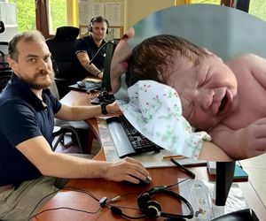Pomogli odebrać porody przez telefon. Siostra rodzi, wychodzi główka