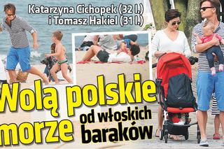 Kasia Cichopek woli polskie morze od włoskich baraków