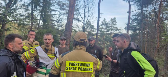Płoną lasy w powiecie bocheńskim