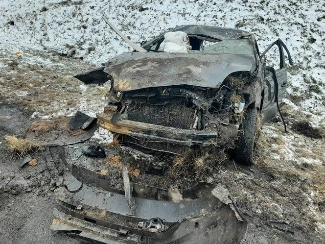 Tragiczny wypadek w Siedlcu Dużym. Kierowca zabił kolegę