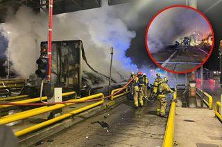 Tragiczny wypadek na autostradzie A2. Ciężarówka stanęła w płomieniach