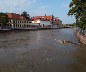 Sytuacja na Odrze we Wrocławiu