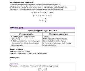 Matura próbna 2023: Matematyka. Oficjalne odpowiedzi CKE