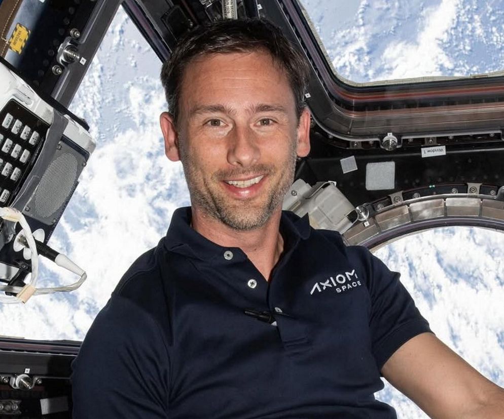 pożegnanie Sławosza Uznańskiego-Wiśniewskiego na ISS 