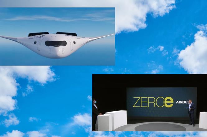 Oto pierwsze na świecie samoloty pasażerskie o zerowej emisji spalin!  Wyglądają... kosmicznie! [WIDEO]