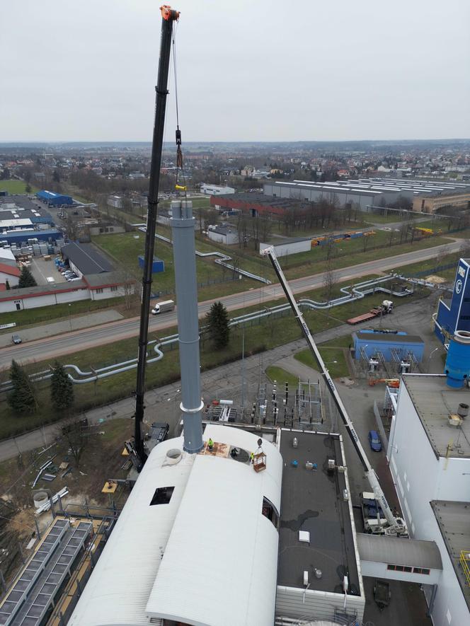 Realizacja zadania przyczyni się do zastąpienia energii cieplnej produkowanej z miału węglowego energią z paliwa gazowego o niższej emisyjności