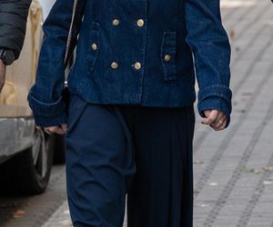 Pierwsza dama w eleganckim butiku