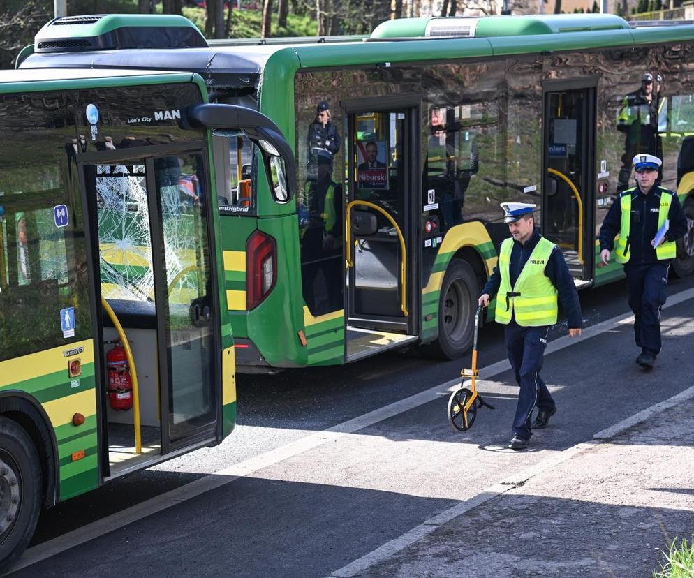 Zderzenie autobusów 