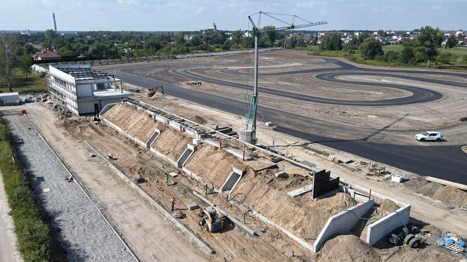 Trwa przebudowa Autodromu w Biłgoraju