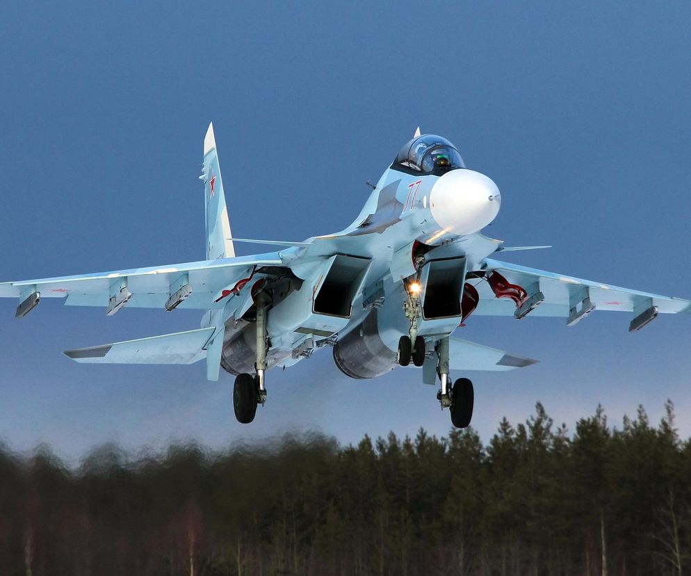 Rosyjskie myśliwce Su-30SM