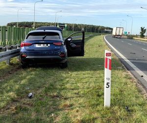 Samochód jechał pod prąd. Poważny wypadek na S5 koło Leszna