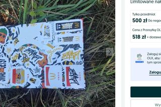 Kosmiczne ceny za darmowe naklejki bambi z McDonald's!