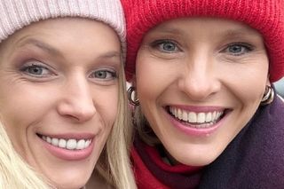 	M jak miłość na planie. Iwona Rejzner (Dorota), Kinga Łukasik (siostra Doroty)