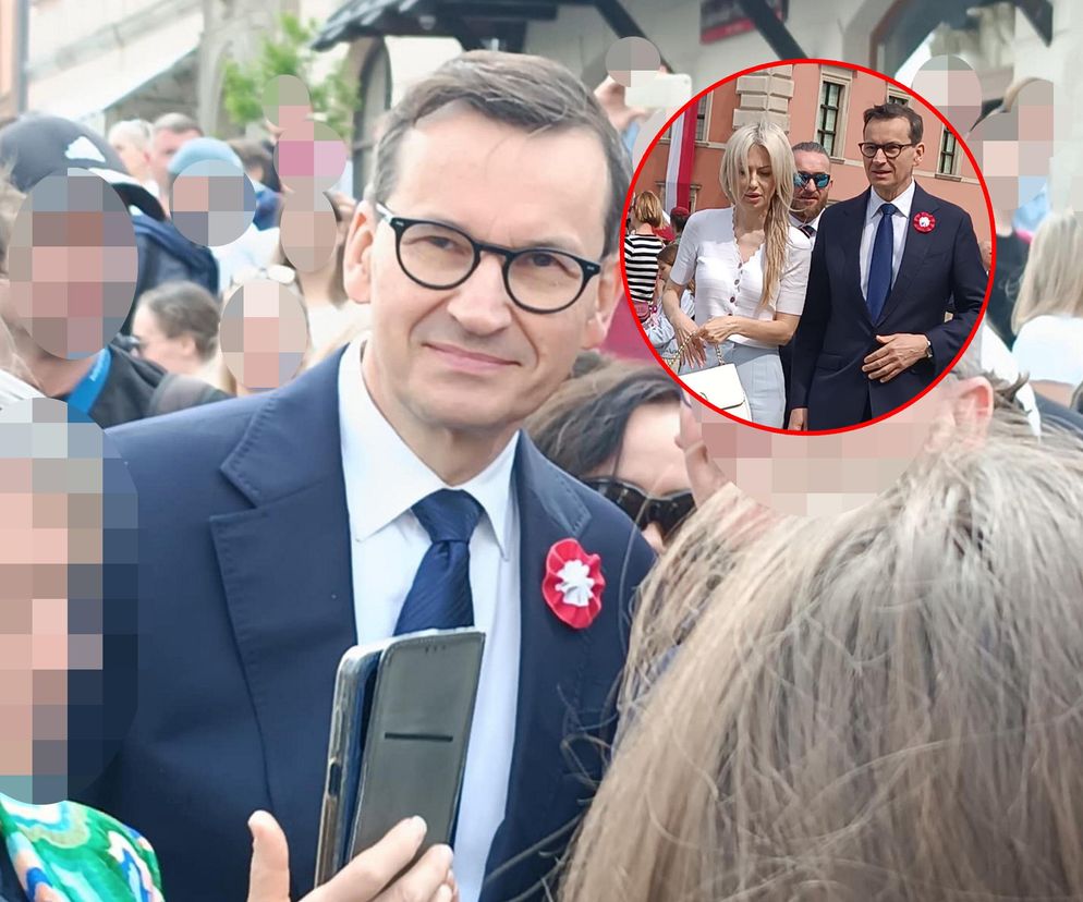 Mateusz Morawiecki świętował 3 Maja! Prosto z wesela na obchody