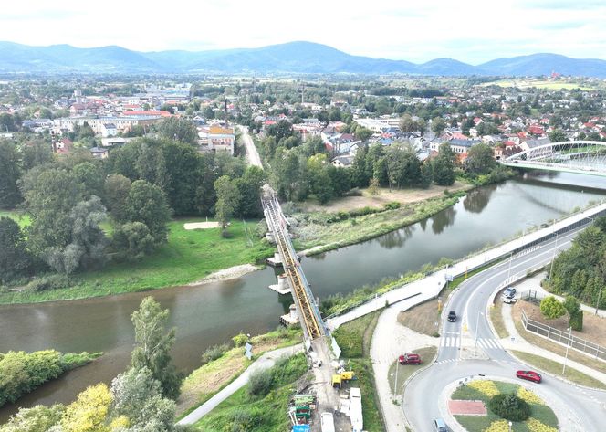 Remont linii Żywiec - Sucha Beskidzka