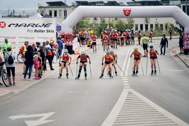 W pierwszym dniu zawodów o Puchar Polski w biegach na nartorolkach Marwe Cup zawodnicy wzięli udział w sprincie techniką dowolną