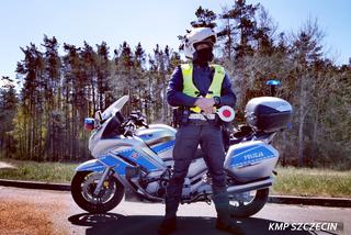 Wiosenna aura wyciągnęła motocyklistów na ulice. Szczecińska policja apeluje! 