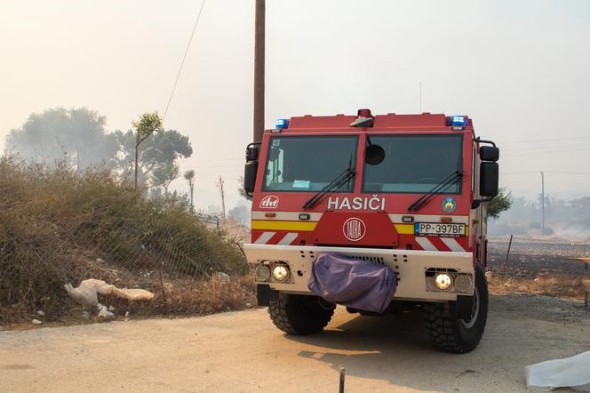 Ewakuacja mieszkańców i turystów z wyspy Rodos