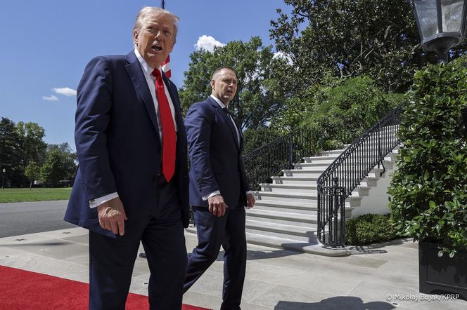 Spotkanie Donalda Trumpa z Karolem Nawrockim