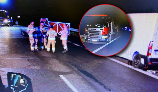 Wymieniali koło, zginęli na miejscu! Tragiczny wypadek na S17 w Sieprawicach