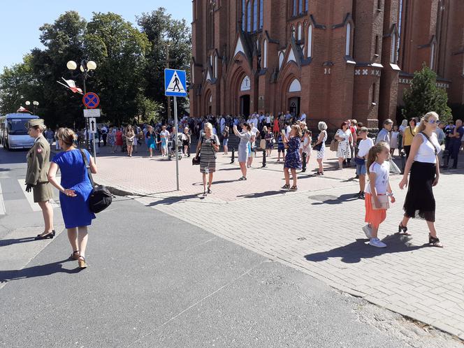 Odsłonięcie tablicy upamiętniającej 100-lecie Cudu nad Wisłą