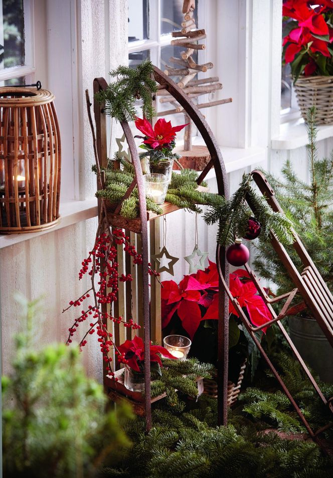 Bożonarodzeniowe dekoracje w stylu skandynawskim