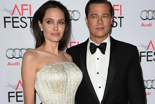 Brad Pitt i Angelina Jolie w 2015 roku